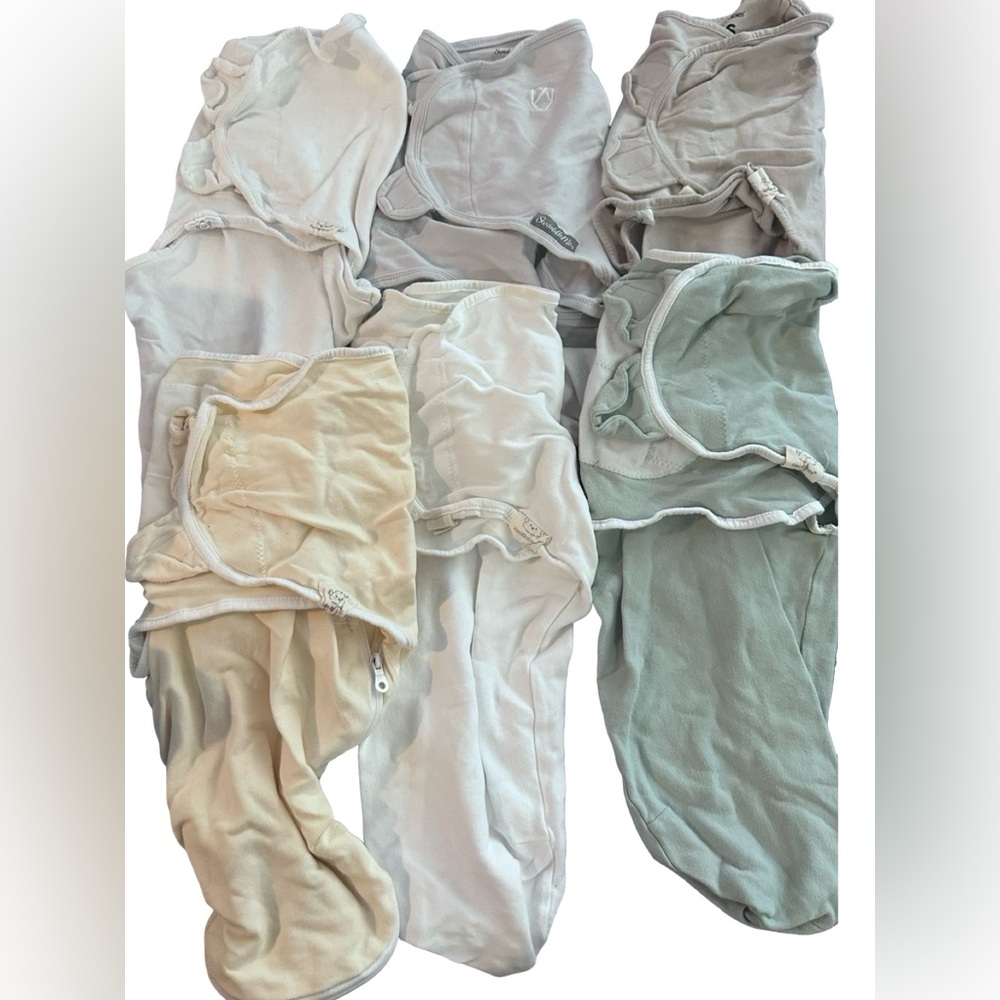 Neutral Muslin Sleep Sacks for Kids - Soft Baby Swaddle Sack